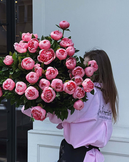 Peonia Pink Flamingo - Bukieciarnia Mokotowska 41