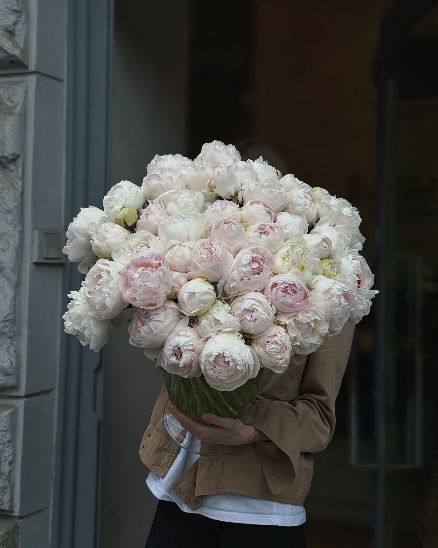 Peonie Bladoróżowe - Bukieciarnia Mokotowska 41